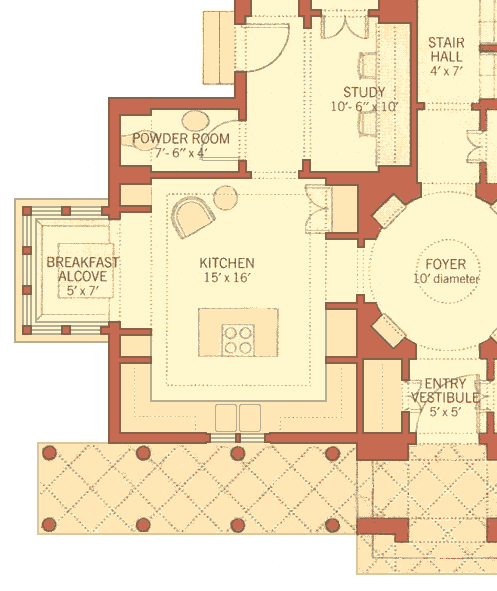floor plan detail